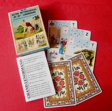 Grand Jeu De Melle LENORMAND Boîte Livret Français Cartomancie