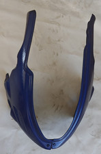 Carénage sabot moto bleu