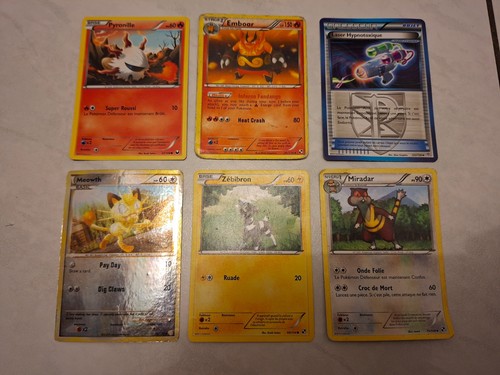 Lot anciennes cartes - x6,