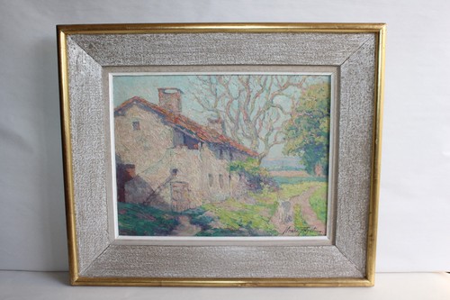 Tableau huile sur panneau