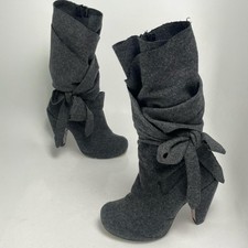 Charcoal Fairy Wool Wrap