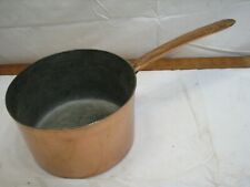 Early Dovetailed Copper Melting Pot/Sauce Pan Butcher Kitchen Tool Hand Wrought