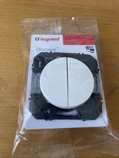 Poussoir double Legrand Dooxie