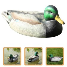  Modèle De Canard En Plastique Statue Jardin Décoration Réaliste Drôle