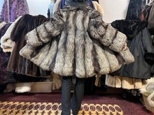 Manteau En Fourrure De Renard