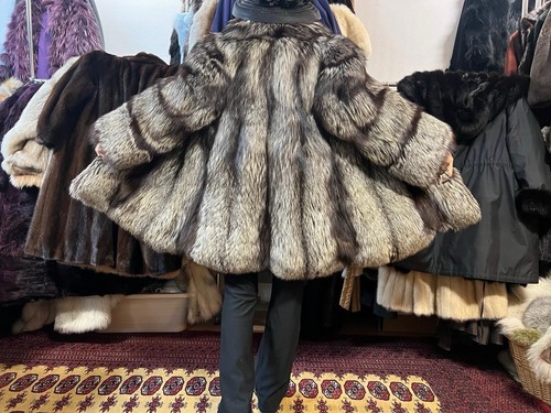 Manteau fourrure renard - en, de