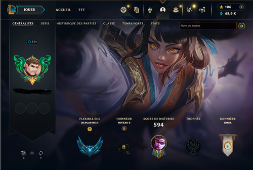 Compte lol euw 858 skin - compte,