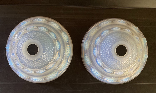 Coupelles abats jour verre - 2,