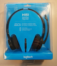 Casque Stéréo avec micro ( Stereo headset ) Logitech H151  Jack 3,5mm neuf