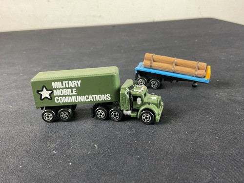 Lot camions plus remorque - camions,