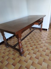 Grande table bois 2 mètres