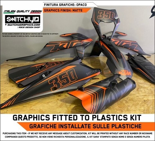 Plastique graphiques ktm - graphiques,