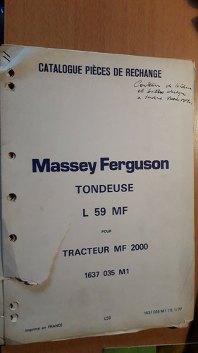 Massey ferguson tondeuse - massey,