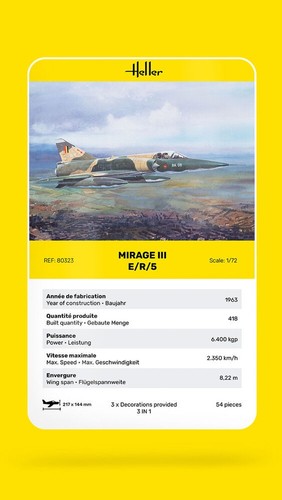 Mirage iii heller - e,,