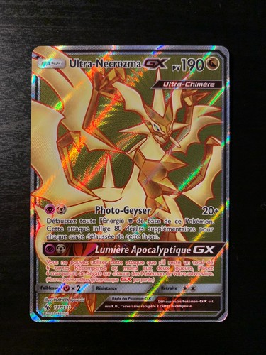 Carte pokémon ultra necrozma - carte,