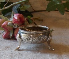 Ancien saleron argent - argent, anglais