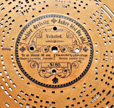 ORGAN disc Ariston organette