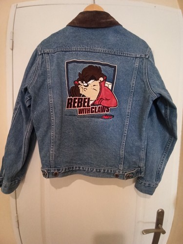 Blouson vintage jean warner - vintage,