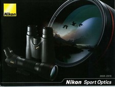 NIKON brochure pub. SPORT OPTICS jumelles, longues-vues 06/2009 en français