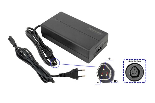 2a chargeur pour - 54.6v,