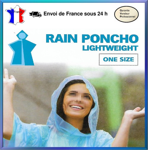 Poncho cape pluie - de,