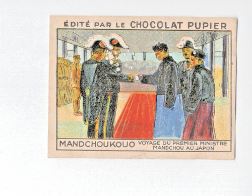 Asie mandchoukouo 1er ministre - mandchoukouo,