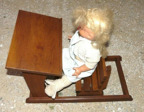 Petit bureau ecolier bois - -petit,