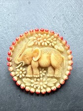 Ancienne Broche En Acier Art