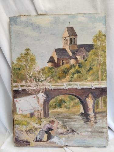 Tableau huile sur toile