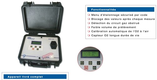 Analyseur gaz co2 box120 - co2,