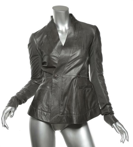 Rick owens gray - soft, leather