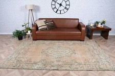 Grand tapis de 5,2 x 8,8 pieds, tapis anatolien, tapis vintage, tapis turc, t...