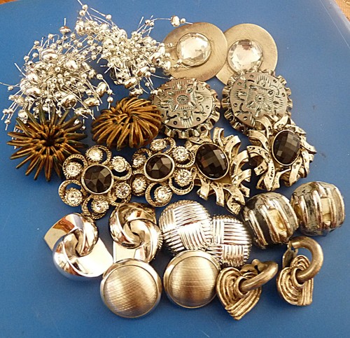 Lot bijoux anciens rétro - lot,