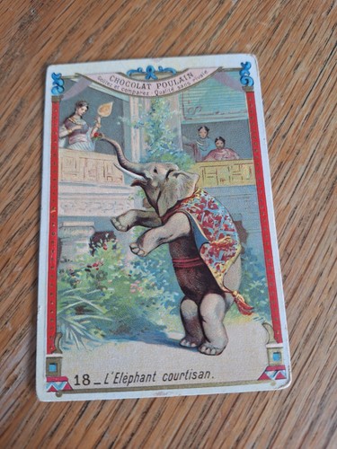 Chromo chocolat poulain - chocolat,