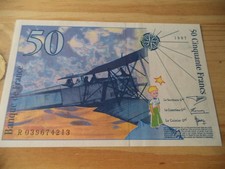 France -  - Billet de 50 Francs neuf st Exupéry 1997