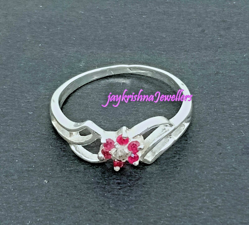 Rubis gemme cocktail - gemme, bague,925