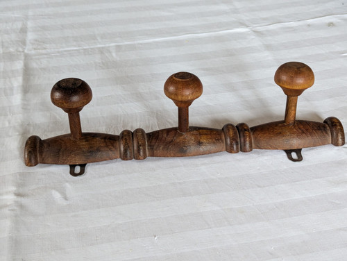 Porte manteau bois baumann - porte,