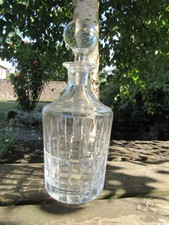 Ancienne Carafe a whisky - En Cristal de BAYEL - En très bon état !