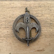 COMMANDO DE CHASSE 8 RIM INSIGNE METAL BÉRET DRAGO OCCASION