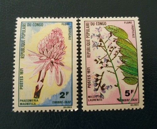 Congo 1970 flora and fauna - -,