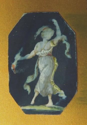 Peinture miniature 18e siècle