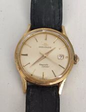 BELLE MONTRE HOMME MOVADO KINGMATIC CALENDAR AUTOMATIQUE PLAQUÉE OR SWISS MADE
