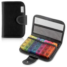 Pilulier avec sacoche noire