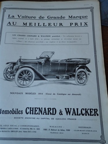 Chenard walcker voiture - &,