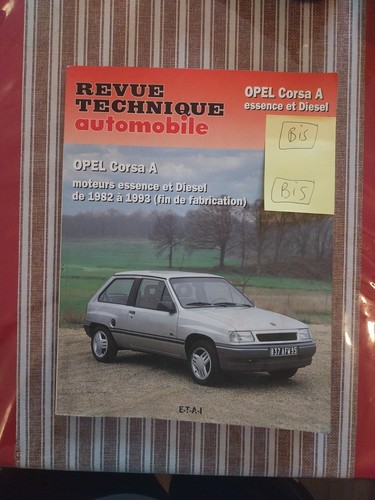 Revue technique opel corsa - revue,
