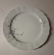 Assiette plate porcelaine fine fleur bleue winterling markletheuthen bavaria