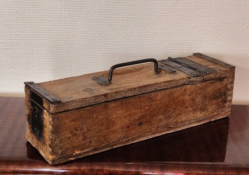 Ancienne boîte coffret bois - boîte,