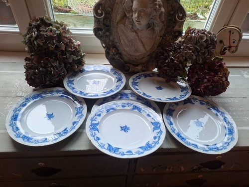 Lot assiettes anciennes - 6,