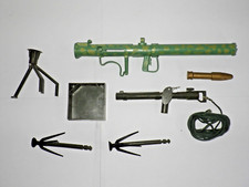 Action Man Team Joe Geyperman vintage Palitoy - Rope Launcher + Bazooka (C750)
