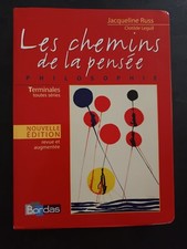 Livre scolaire - Philosophie - Les chemins de la pensée - Terminales - Ka